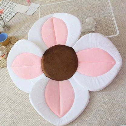 Soft and Safe Flower Baby Bathtub Mat – Non-Slip Bath Cushion for Infants - Home Kartz