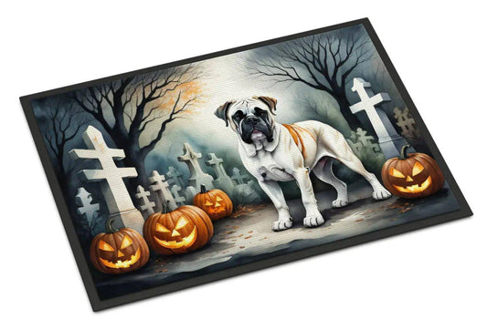 Halloween Boxer Dog Doormat – Durable, Weatherproof, and Non-Slip - Home Kartz