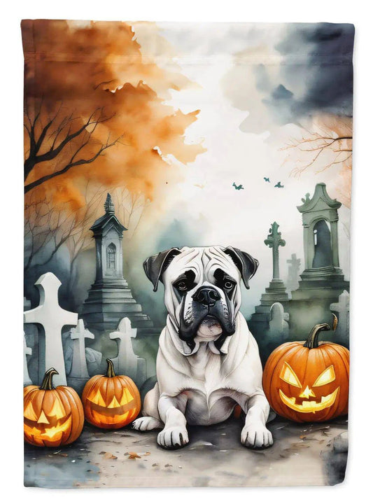 Halloween Boxer Dog Garden Flag – Weatherproof, Double-Sided Decorative Flag for Your Yard - Home Kartz