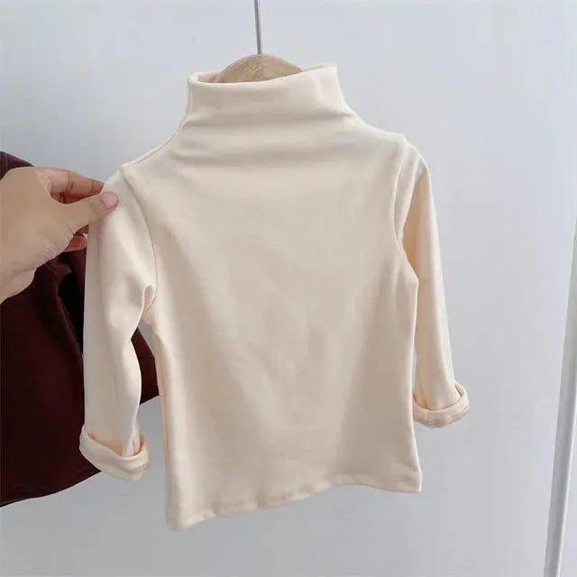 Stay Warm and Stylish with Boys Girls Turtleneck Tops | Cozy Winter Fashion for Kids - Home Kartz