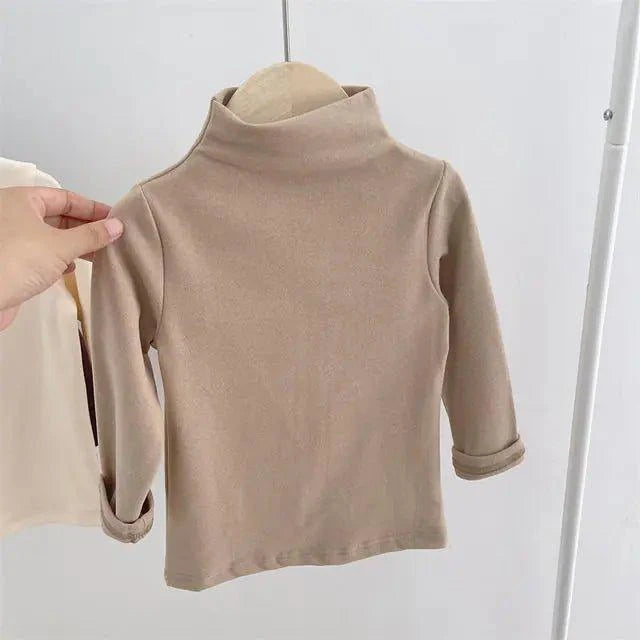 Stay Warm and Stylish with Boys Girls Turtleneck Tops | Cozy Winter Fashion for Kids - Home Kartz