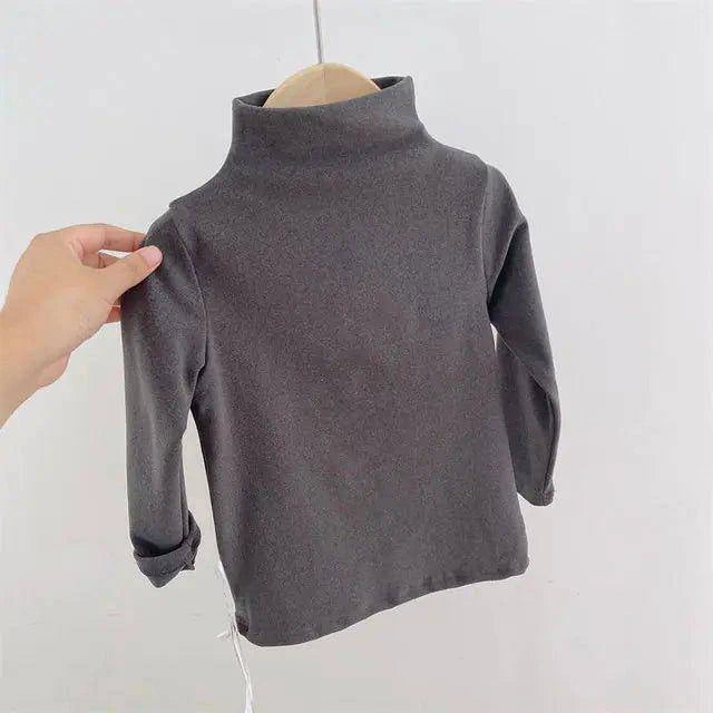 Stay Warm and Stylish with Boys Girls Turtleneck Tops | Cozy Winter Fashion for Kids - Home Kartz