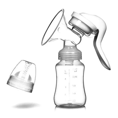 Comfortable and Convenient Manual Suction Breast Pump for Busy Moms - Home Kartz