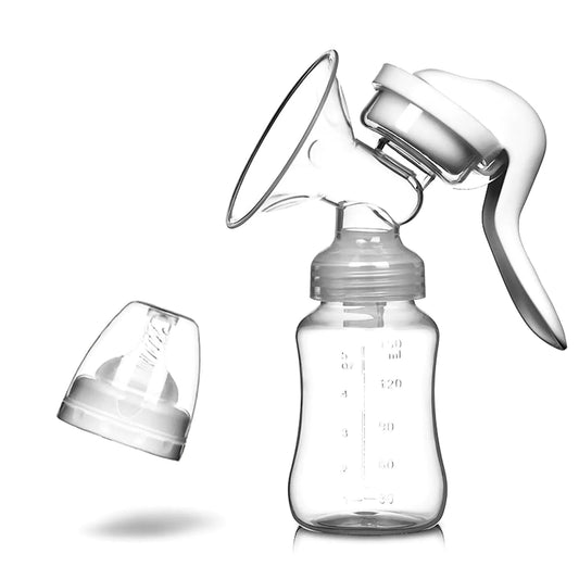 Comfortable and Convenient Manual Suction Breast Pump for Busy Moms - Home Kartz