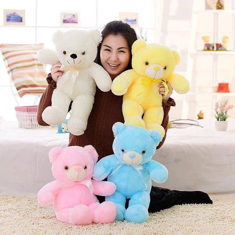 ✨ Light Up Their World with Cuddles: Introducing the Magical LED Teddy Bear Toy! - Home Kartz