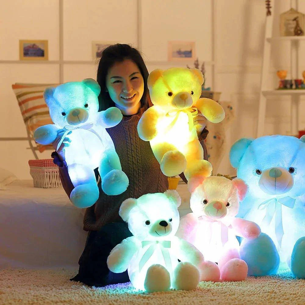 ✨ Light Up Their World with Cuddles: Introducing the Magical LED Teddy Bear Toy! - Home Kartz