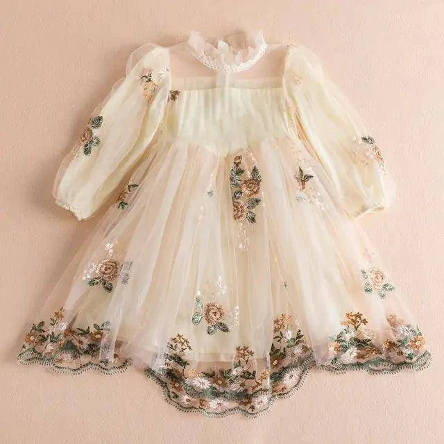 Shine Bright in Every Occasion with Our Spring Sequins Dress for Kids