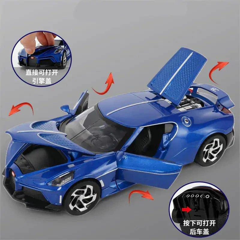 Bugatti Lavoiturenoire Alloy Sports Car Model