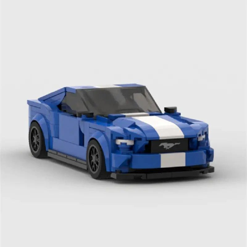 Unleash Excitement with MOC Ford Car Speed Champion Building Blocks - Home Kartz