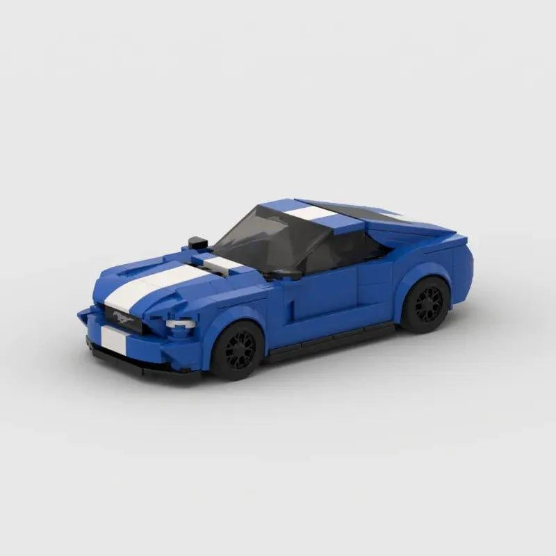 Unleash Excitement with MOC Ford Car Speed Champion Building Blocks - Home Kartz