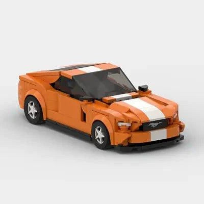 Unleash Excitement with MOC Ford Car Speed Champion Building Blocks - Home Kartz