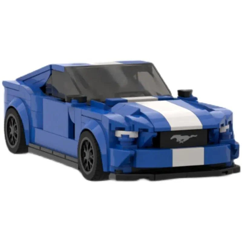 Unleash Excitement with MOC Ford Car Speed Champion Building Blocks - Home Kartz
