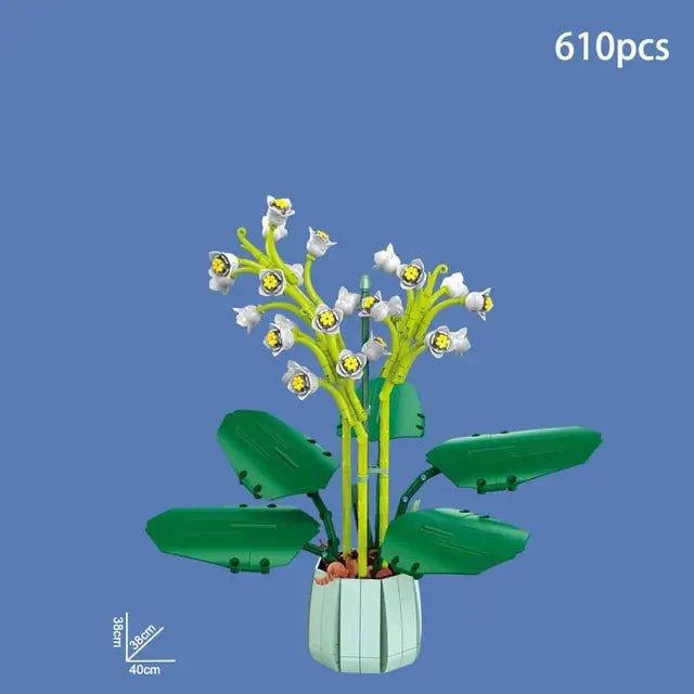 Elevate Your Home Decor with Building Block Flowers - Home Kartz
