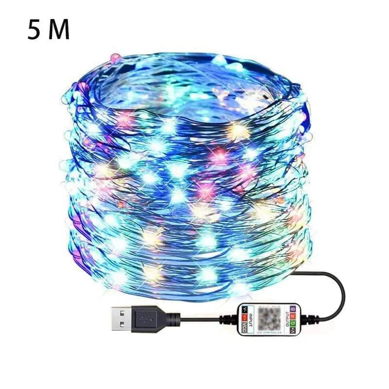 Light Up Your Holidays with Customizable LED Christmas Tree Decoration Lights 🎄✨ - Home Kartz