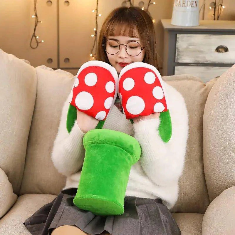 Stand Out with Cannibal Flower Plush Shoes – Tropical Style Meets Ultimate Comfort - Home Kartz
