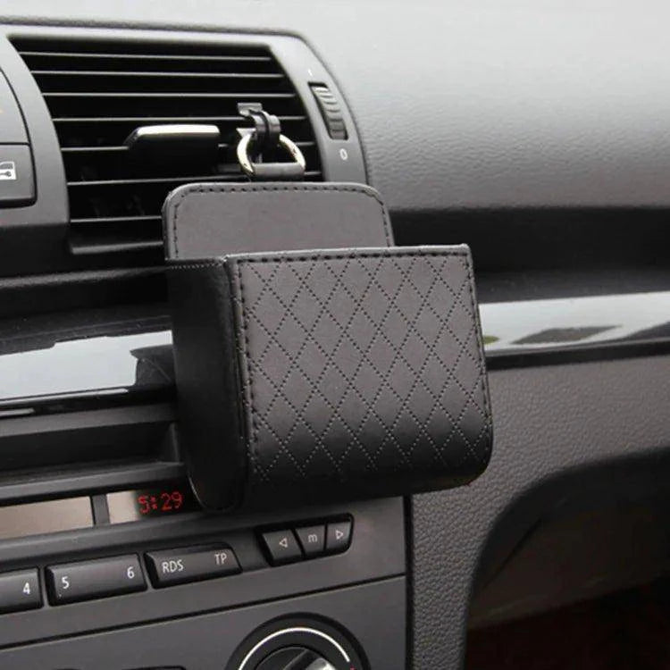 Maximize Space with Our Versatile Car Storage Bag – Premium Leather Organizer - Home Kartz