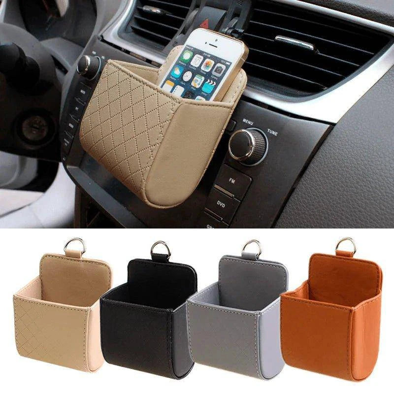 Maximize Space with Our Versatile Car Storage Bag – Premium Leather Organizer - Home Kartz