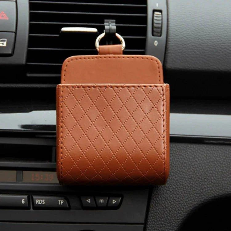 Maximize Space with Our Versatile Car Storage Bag – Premium Leather Organizer - Home Kartz