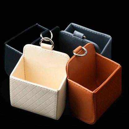 Maximize Space with Our Versatile Car Storage Bag – Premium Leather Organizer - Home Kartz
