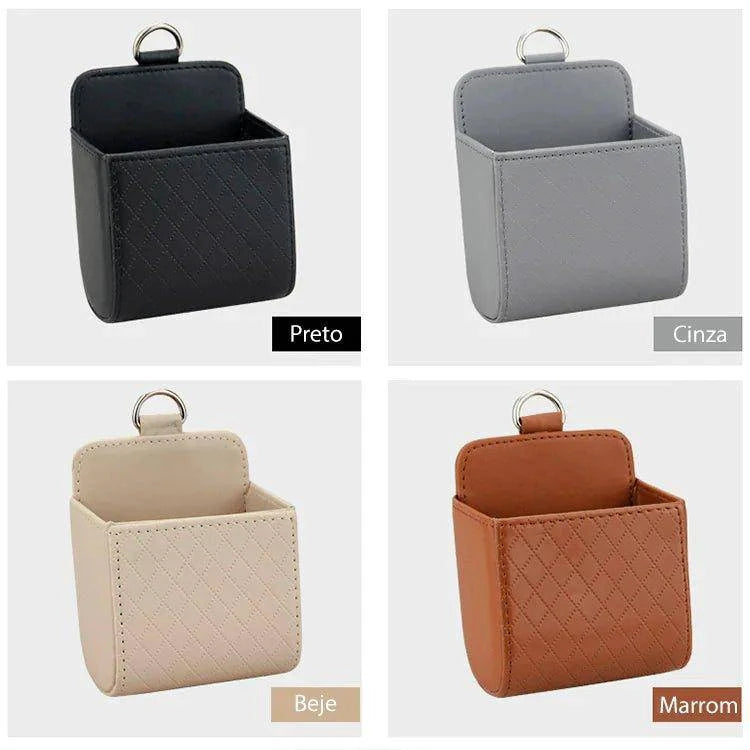 Maximize Space with Our Versatile Car Storage Bag – Premium Leather Organizer - Home Kartz