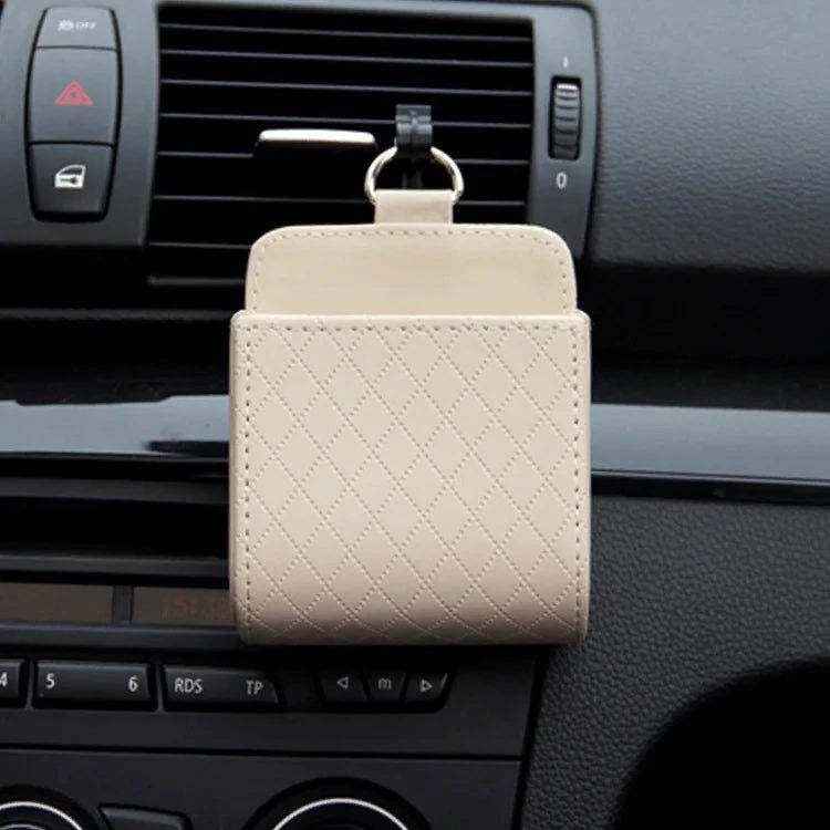 Maximize Space with Our Versatile Car Storage Bag – Premium Leather Organizer - Home Kartz