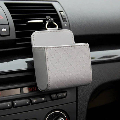 Maximize Space with Our Versatile Car Storage Bag – Premium Leather Organizer - Home Kartz