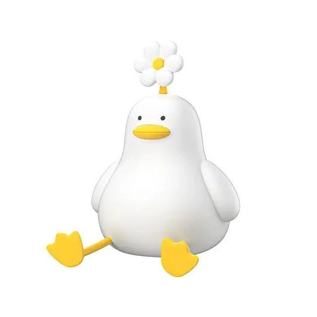Charming Cartoon Duck LED Night Light – Soft Glow for Kids’ Bedroom, Nursery, or Playroom - Home Kartz