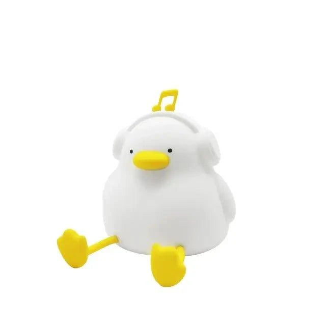 Charming Cartoon Duck LED Night Light – Soft Glow for Kids’ Bedroom, Nursery, or Playroom - Home Kartz