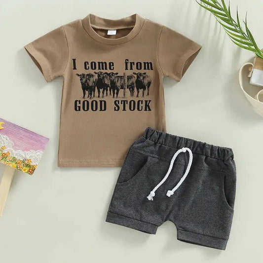 ✨ Dress Him in Dapper Delight: Introducing Our Adorable Baby Boy Clothes Suit with Whimsical Charm! ✨ - Home Kartz
