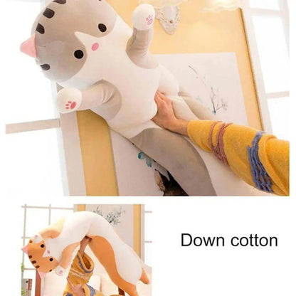 Embrace Comfort with Our Cat Cuddly Toy Side Sleeper Pillow - Home Kartz