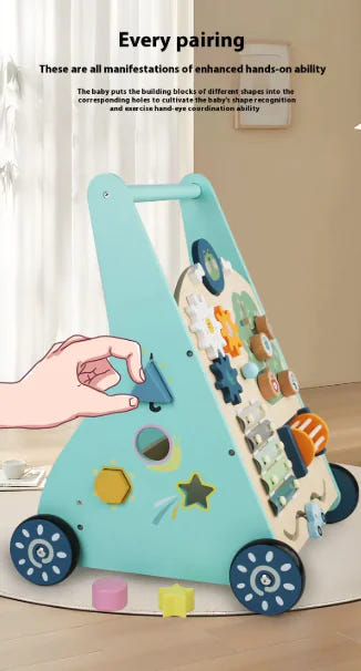 Encourages Balance, Builds Strength, and Sparks Independence — All in One Wooden Walker.