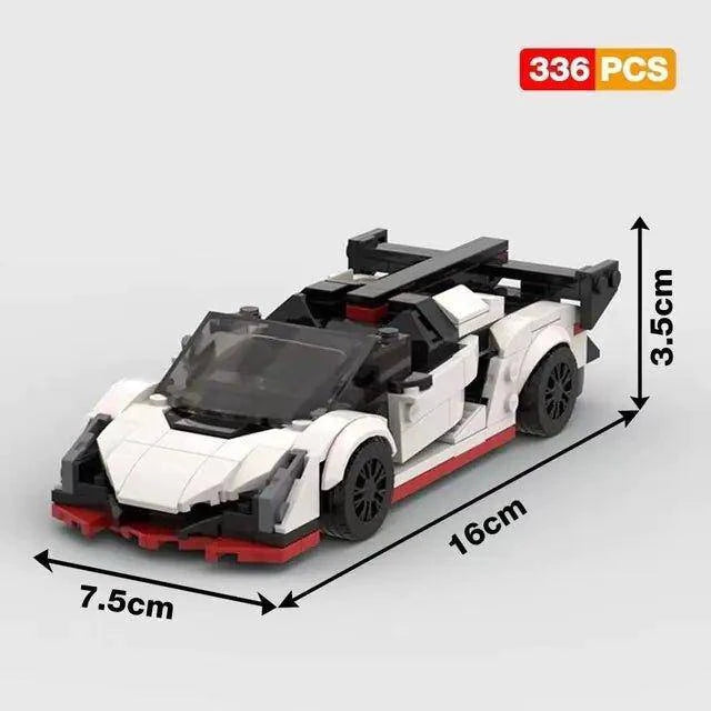 Relive Racing History with Champion Building Blocks Retro Cars - Home Kartz