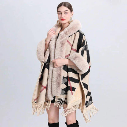 Stylish Plaid Cardigan with Batwing Sleeves – Perfect for Cozy & Chic Everyday Wear - Home Kartz