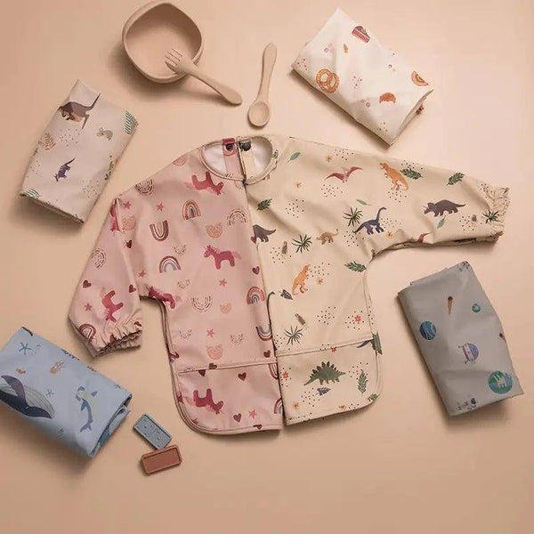 Child Waterproof Painting Smock Bib – Keep Kids Clean While They Create