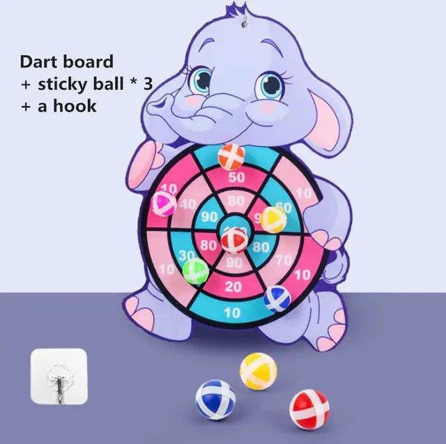 Unleash Learning Fun with the Children's Cartoon Animal Dart Board – A Perfect Gift for Kids! - Home Kartz