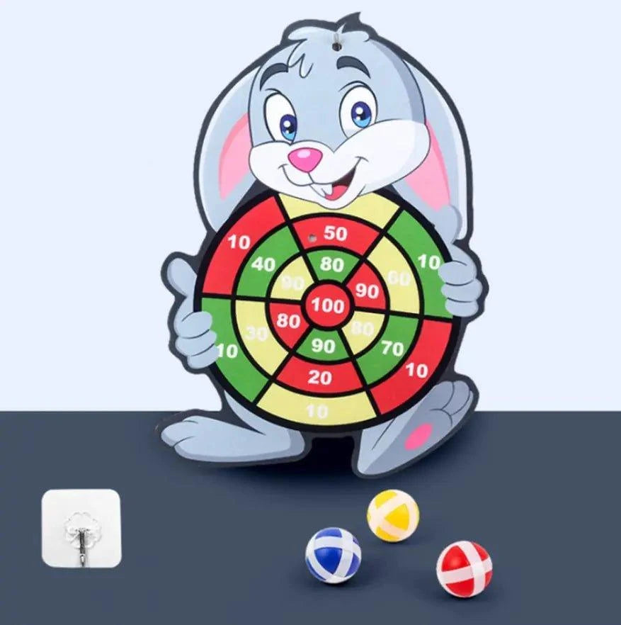 Unleash Learning Fun with the Children's Cartoon Animal Dart Board – A Perfect Gift for Kids! - Home Kartz