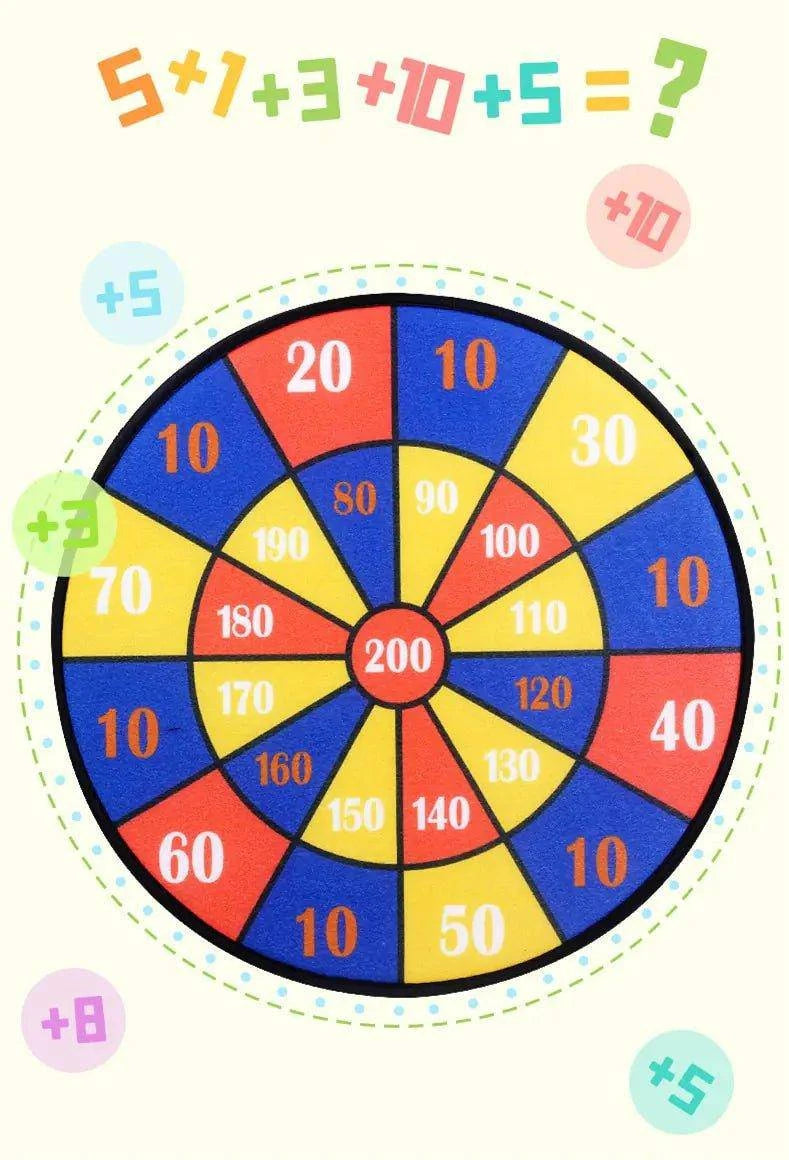 Unleash Learning Fun with the Children's Cartoon Animal Dart Board – A Perfect Gift for Kids! - Home Kartz