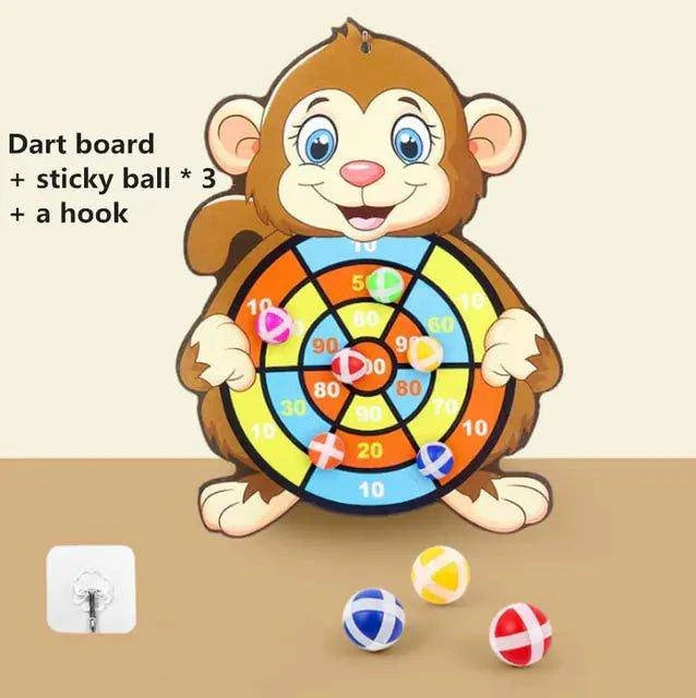 Unleash Learning Fun with the Children's Cartoon Animal Dart Board – A Perfect Gift for Kids! - Home Kartz