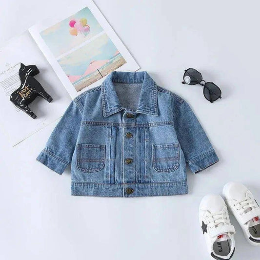 Stylish and Comfortable Children's Denim Jacket | Unisex Design - Home Kartz