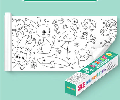 Foster Creativity with Children's Drawing Roll - Home Kartz