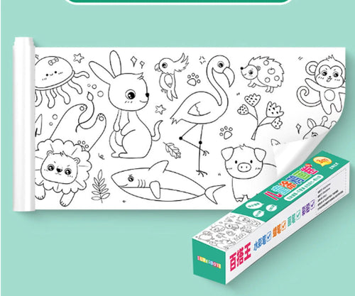 Foster Creativity with Children's Drawing Roll - Home Kartz