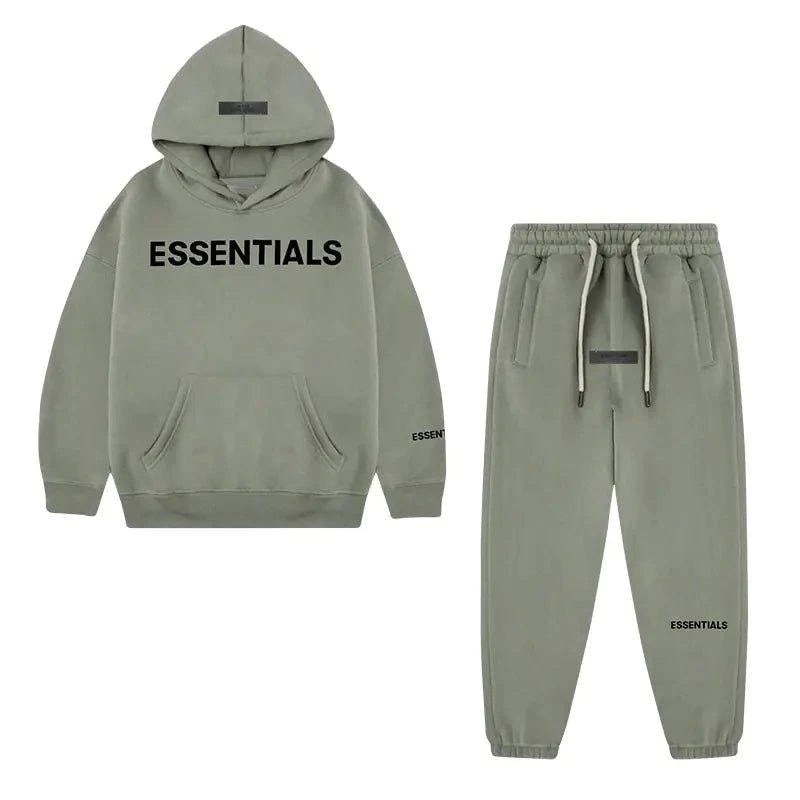 🧒 Reflective Hooded Sweatshirt & Trousers for Kids | Safe & Stylish Everyday Wear 🌟 - Home Kartz