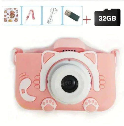 Children's Mini Camera: Ignite Creativity in Playful Pink! - Home Kartz