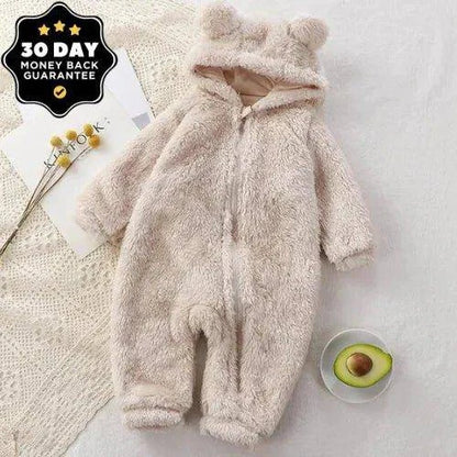 Stay Cozy with ChillCharm™ Winter Baby Romper - Home Kartz