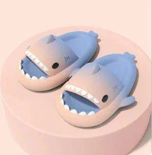 Dive into Fun with Colorful Shark Kids Sandals - Home Kartz