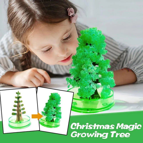 Sparkling Crystal Christmas Tree Kit - Create Your Own Festive Magic - Home Kartz