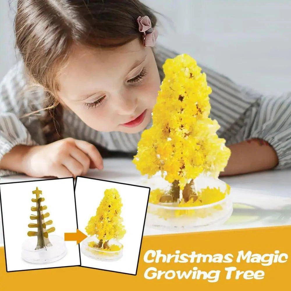 Sparkling Crystal Christmas Tree Kit - Create Your Own Festive Magic - Home Kartz