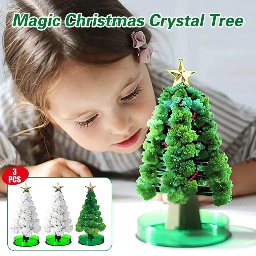 Sparkling Crystal Christmas Tree Kit - Create Your Own Festive Magic - Home Kartz