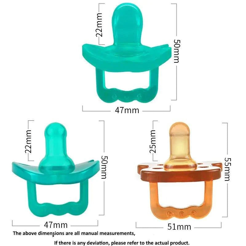 Custom Silicone Baby Pacifier Set - Comfort & Style Guaranteed - Home Kartz