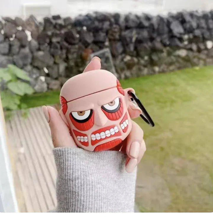 Transform Your AirPods with Anime-Themed Silicone Earphone Cases – Demon Slayer & Kamado Nezuko Designs - Home Kartz